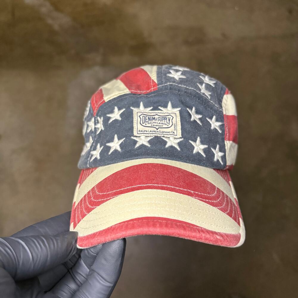 Ralph Lauren Denim & Supply Usa Adjustable Strap Cap